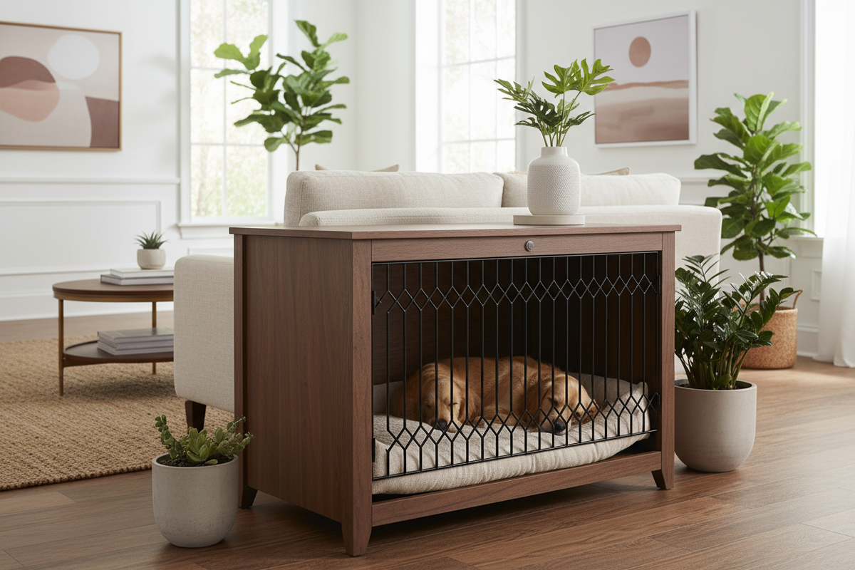 Dog Crate Furniture: Stylish, Comfortable & Functional Crates for Your Home