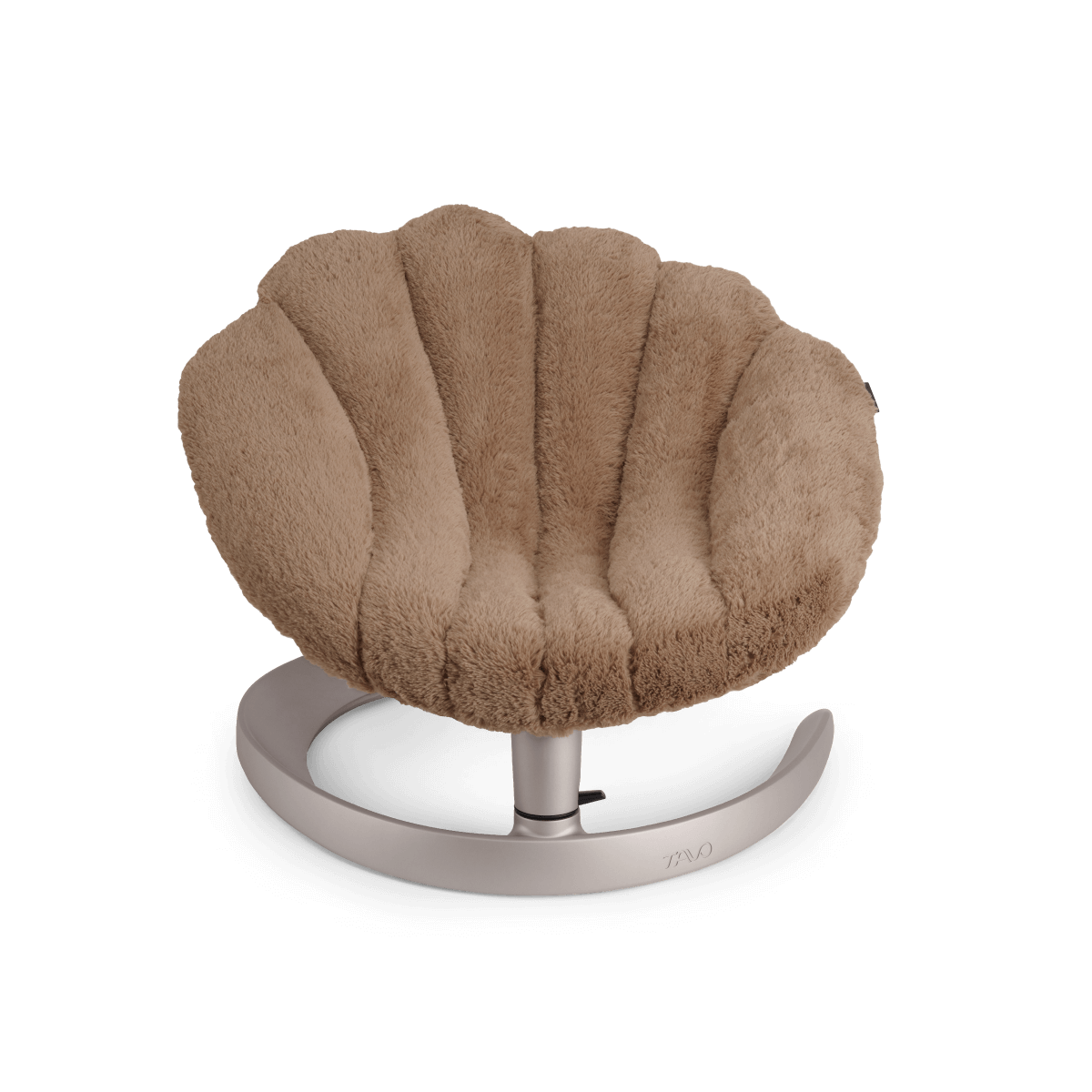 Tavo Shell Pet Bed & Swaying Lounger - Caramel