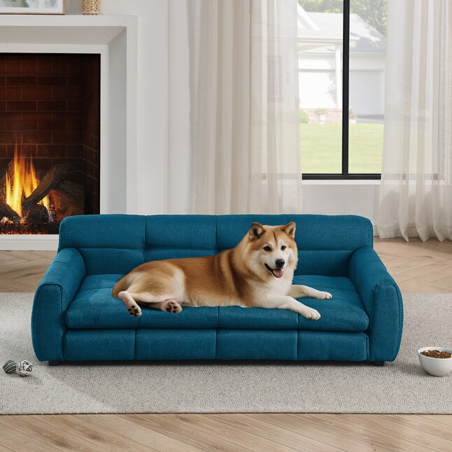 Modern Linen Dog Sofa Bed