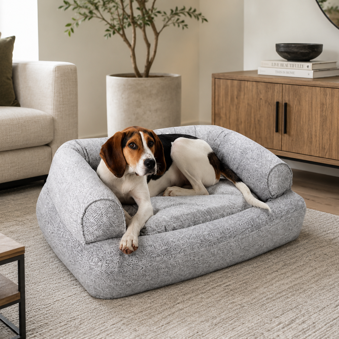 Snoozer Overstuffed Luxury Dog Sofa