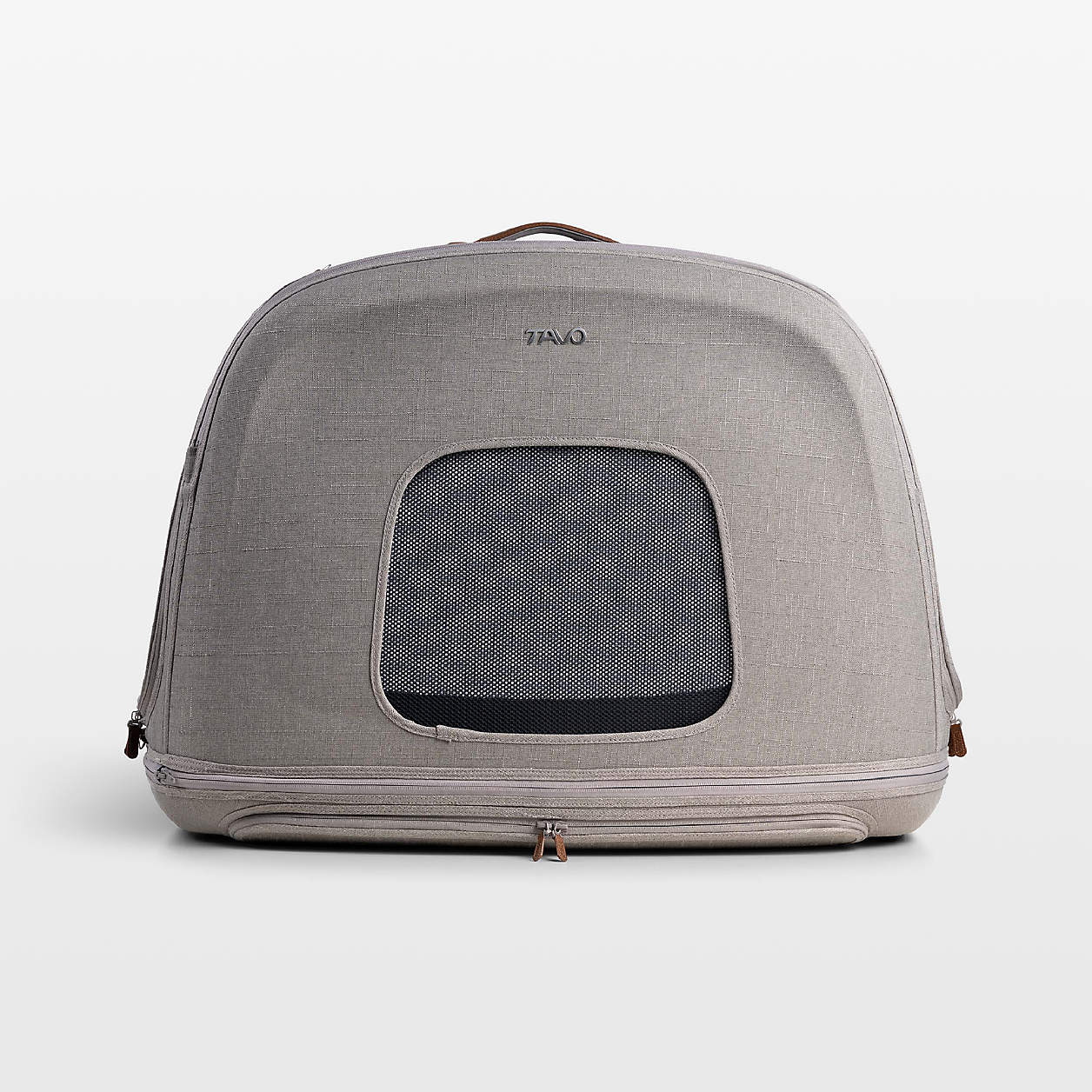 Tavo Pets Crispin Impact-Tested Pet Travel Crate, Large in Merle