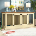 Damien Wood Furniture Style Crate with 2 Doors
