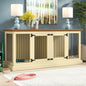 Damien Wood Furniture Style Crate with 2 Doors