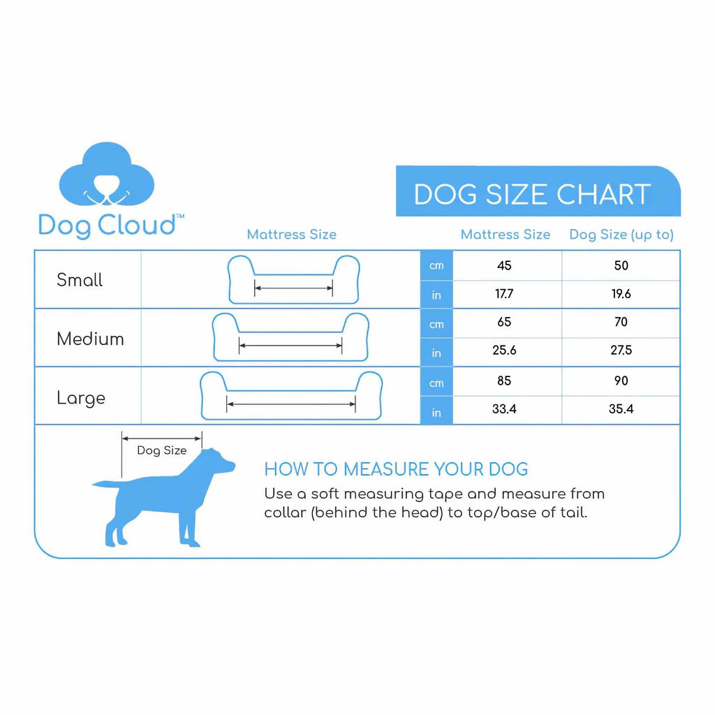 Dog Cloud's Massage Dog Bed - Large